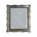 Spiegel aus Blattsilber und geschliffenem Spiegel, hergestellt in Italien – Rongo