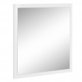 Quadratischer Wandspiegel mit weißem oder anthrazitfarbenem Rahmen - Emanuelito