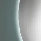 Minimaler runder Wand-Badezimmerspiegel mit 4000K-LED-Licht, hergestellt in Italien – Roteo Viadurini