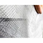 Moderner Wandspiegel aus Metall und Teak Monno Viadurini