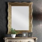 Klassischer Spiegel mit rechteckigem Goldrahmen Made in Italy - Florence Viadurini