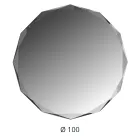 Diamantgeätzter Spiegel mit abgeschrägter Kante – Excelsior Viadurini