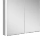 Wandspiegel aus Aluminium mit LED-Beleuchtung - Demon Viadurini