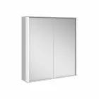 Wandspiegel aus Aluminium mit LED-Beleuchtung - Demon Viadurini