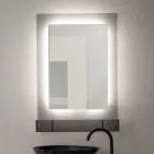 Dreifarbiger Plexiglas-Wandspiegelschrank, hergestellt in Italien - Kiran Viadurini