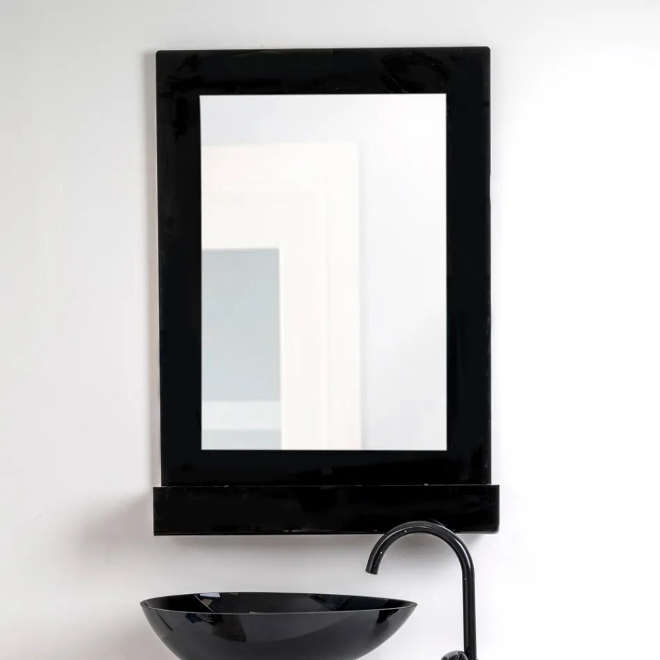 Dreifarbiger Plexiglas-Wandspiegelschrank, hergestellt in Italien - Kiran Viadurini