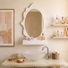 Hinterleuchteter Plexiglas-Spiegelschrank, hergestellt in Italien - Leira Viadurini