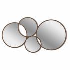 Ringförmiges, modernes Design, spiegelfarbenes Finish - Synthese Viadurini
