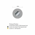 Designer Wandspiegel mit MDF-Unterstützung Malva Viadurini