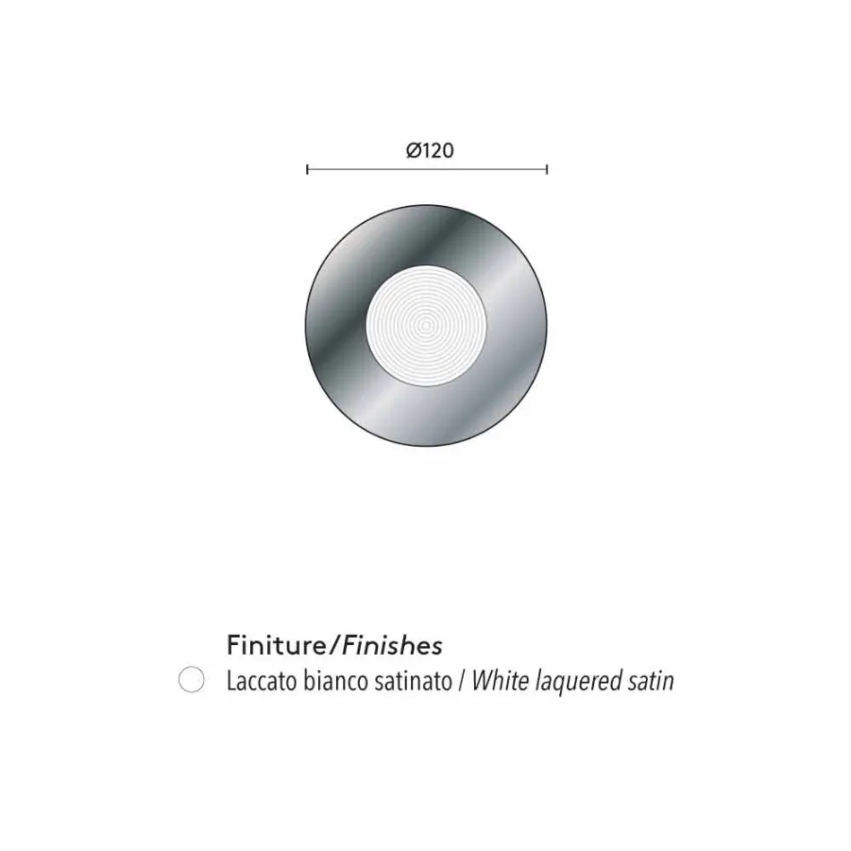 Designer Wandspiegel mit MDF-Unterstützung Malva Viadurini