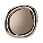 Gebogener Wandspiegel mit geschwungenem Rahmen, hergestellt in Italien – Babila Viadurini