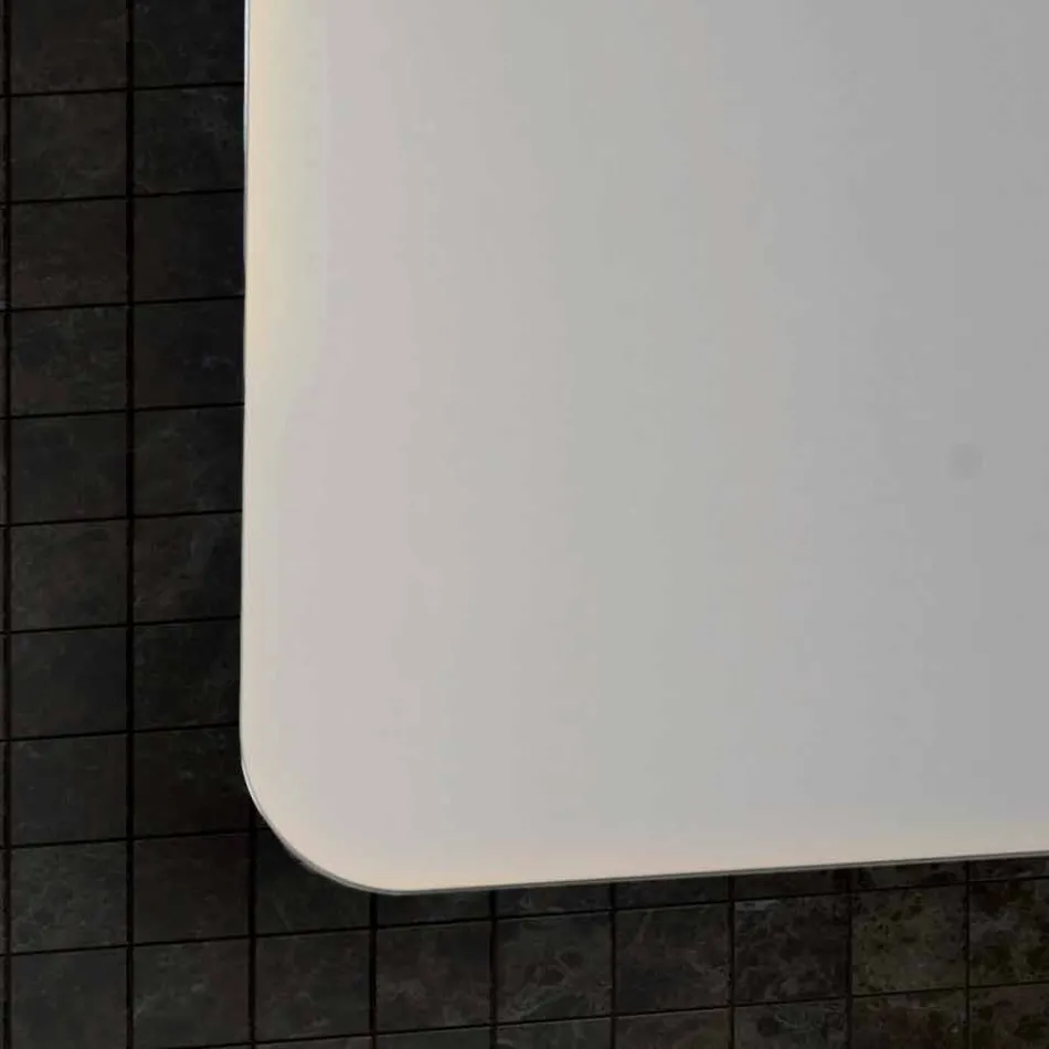 Schminkspiegel im modernen Design, LED-Beleuchtung, Maren Viadurini