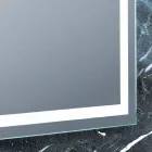 Badezimmerspiegel im modernen Design mit LED Paco Beleuchtung Viadurini