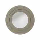 Moderner runder Wandspiegel aus farbigem Eisen Made in Italy - Oregano Viadurini