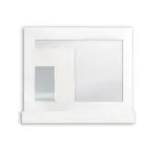 Horizontaler Plexiglas-Wandspiegelbehälter, hergestellt in Italien - Kiran Viadurini