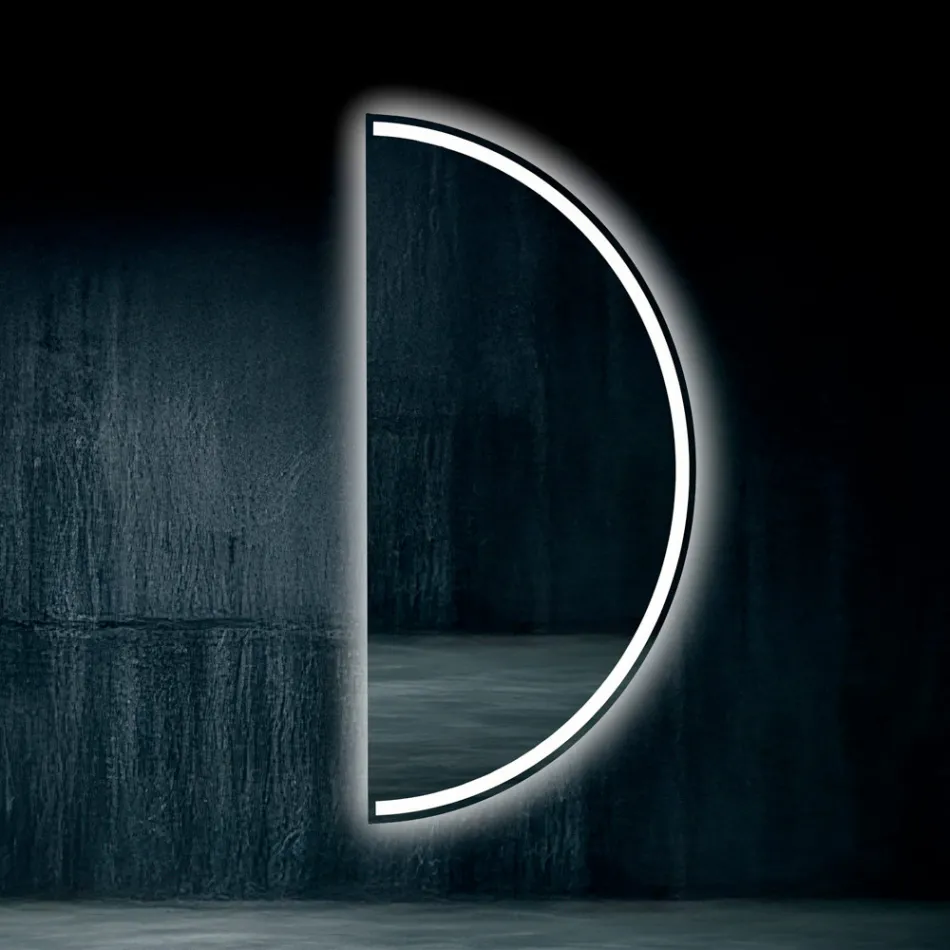 Hinterleuchteter Spiegel mit durchgehendem LED-Streifen - Excelsior Viadurini