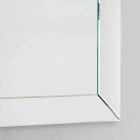 Wulstiger Spiegel mit moderner Grundkante, H120 x L120cm, Dedalo Viadurini