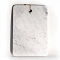 Made in Italy Design Schneidebrett aus Carrarra White Marble - Masha