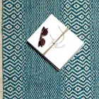 Wohnzimmerteppich im modernen Design aus handgefertigter Wolle und Baumwolle - Minera Viadurini