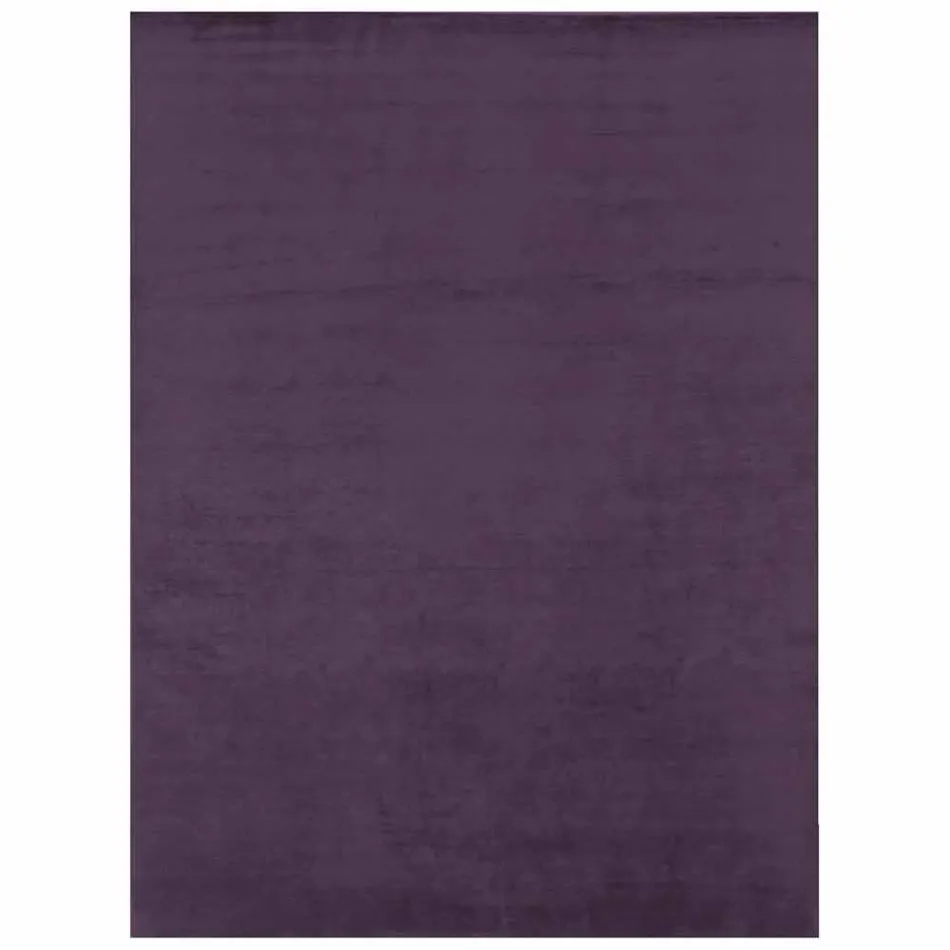 Großer farbiger Seidenteppich im modernen Design - Ausblick Viadurini