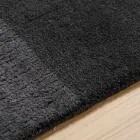 Großer farbiger Teppich aus Wolle und Seide mit modernem Designband - Mischung Viadurini