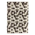 Moderner Design-Teppich mit geometrischem Muster in Wolle und Baumwolle - Tapioka