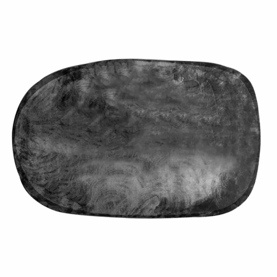 Ovaler Wohnzimmerteppich aus Polyamid mit Digitaldruck - Palmer Viadurini