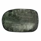 Ovaler Wohnzimmerteppich aus Polyamid mit Digitaldruck - Palmer Viadurini