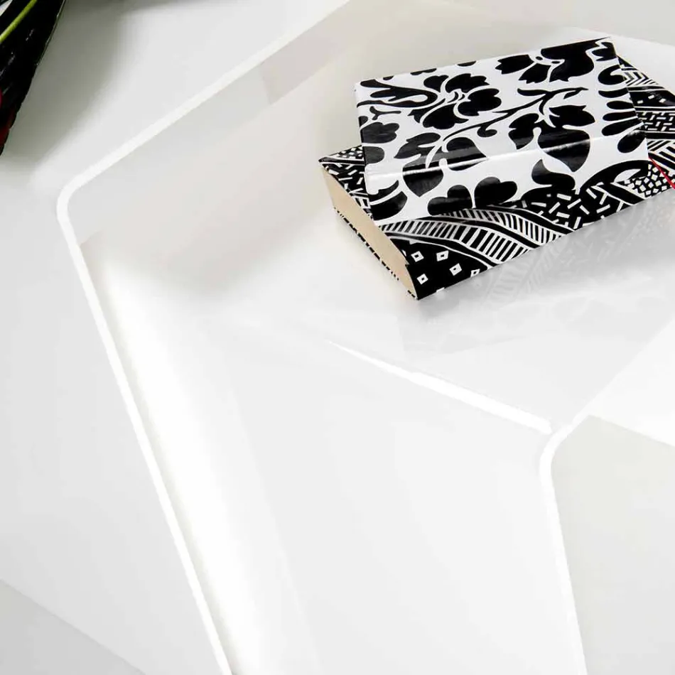 Designtische aus farbigem Plexiglas, hergestellt in Italien, Spinoso Viadurini