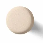 Hoher Couchtisch im Freien aus Polyethylen mit runder Platte Made in Italy - Desmond Viadurini