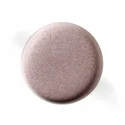 Hoher runder Couchtisch im Freien aus Polyethylen und HPL Made in Italy - Desmond Viadurini