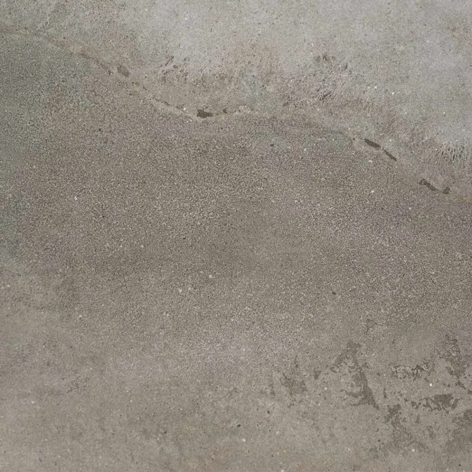 Niedriger Garten-Couchtisch mit Plattenplatte aus Steinzeug Made in Italy - Bresson Viadurini