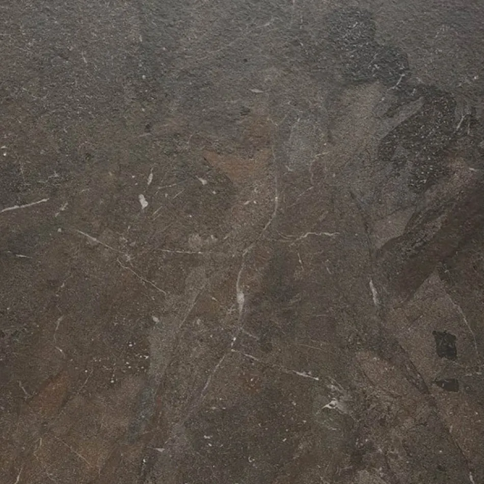 Niedriger Garten-Couchtisch mit Plattenplatte aus Steinzeug Made in Italy - Bresson Viadurini