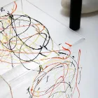 Nachttisch aus transparentem und farbigem Plexiglas 2 Größen - Pelere Viadurini