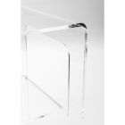 Nachttisch aus transparentem oder geräuchertem Plexiglas Made in Italy - Lollao Viadurini