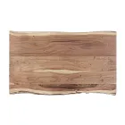 Couchtisch aus handgefertigtem Holz und Stahl Homemotion - Tancredi Viadurini