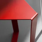 Made in Italy Design Farbiger Metall Couchtisch - Yasmine Viadurini