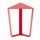 Couchtisch aus farbigem Metall im modernen italienischen Design - Yasmine Viadurini