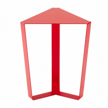 Couchtisch aus farbigem Metall im modernen italienischen Design - Yasmine Viadurini