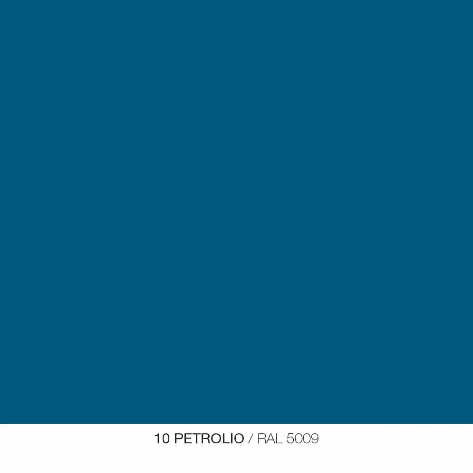 Couchtisch aus farbigem Metall im modernen italienischen Design - Yasmine Viadurini