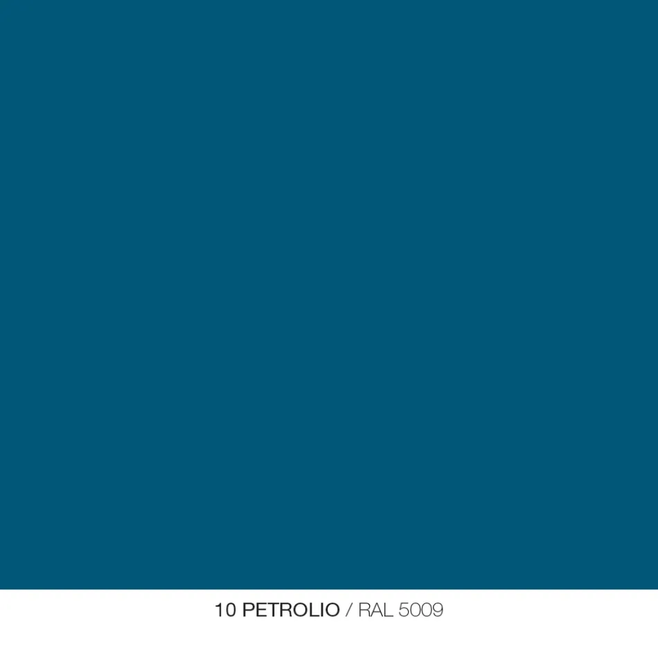 Runder Couchtisch aus Metall, Design in verschiedenen Farben und 2 Größen - Olesya Viadurini