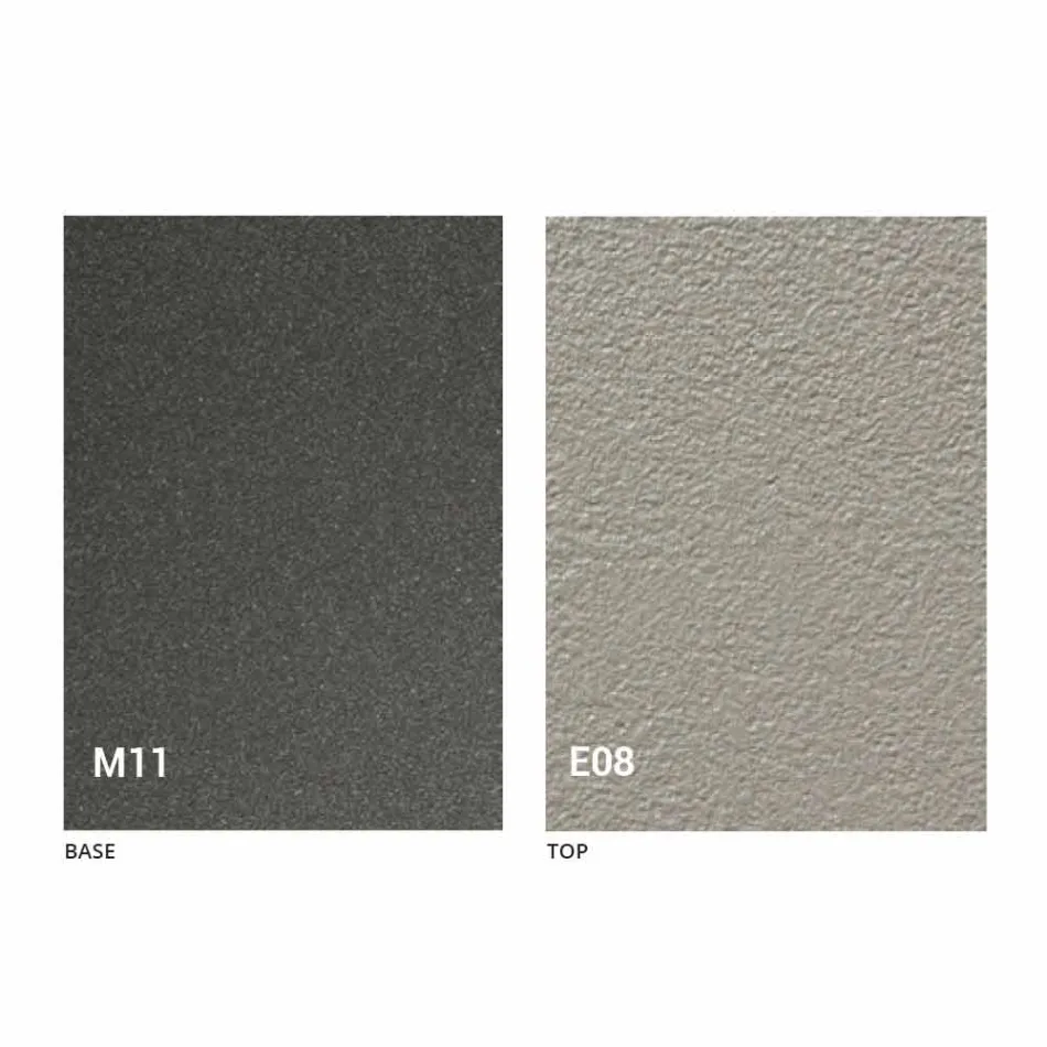 Transformierbarer Couchtisch mit Mörtel-Effekt-Platte Made in Italy - Romantisch Viadurini