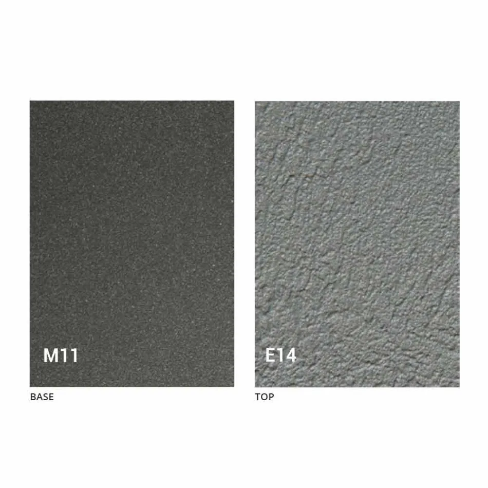 Transformierbarer Couchtisch mit Mörtel-Effekt-Platte Made in Italy - Romantisch Viadurini