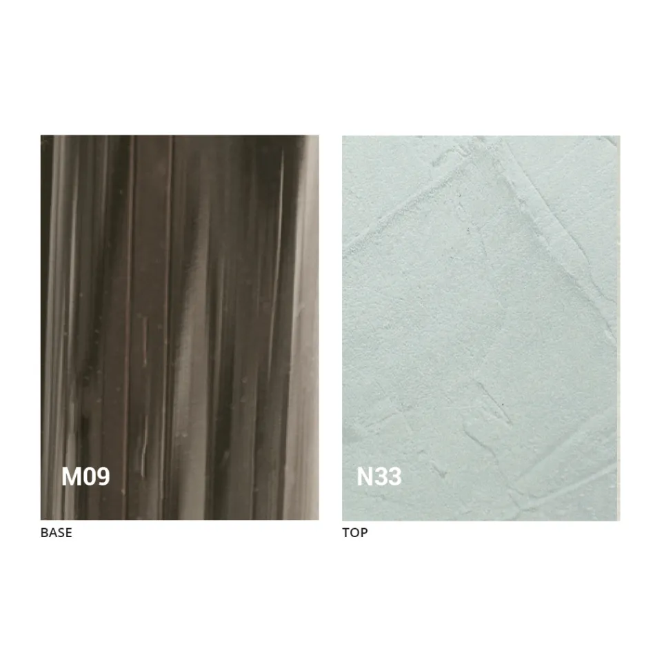 Moderner verwandelnder Couchtisch aus Holz und Metall Made in Italy - Gabri Viadurini