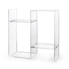 Couchtisch aus transparentem oder Rauch-Plexiglas Made in Italy - Janne Viadurini