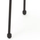 Outdoor-Couchtisch aus Stahl mit Designer-Glasplatte – Spumolizia Viadurini