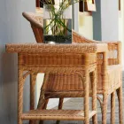 Kaffee-Garten 56x56 cm handgewebte Polyethylen Tschad Viadurini