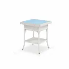 Kaffee-Garten 56x56 cm handgewebte Polyethylen Tschad Viadurini