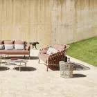 Garten-Couchtischgestell aus Aluminium Made in Italy - Emma von Varaschin Viadurini