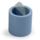 Garten-Couchtisch aus Polyethylen mit Behälter Made in Italy - Stracco Viadurini